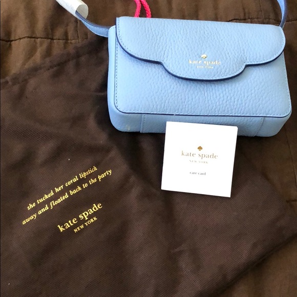 kate spade Handbags - NWT Kate Spade Cross Body Clutch in baby blue kate spade Handbags - NWT Kate Spade Cross Body Clutch in baby blue